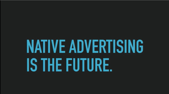 Ed Dale - Native Advertising is the future.