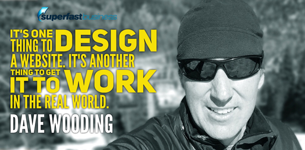Dave Wooding says it’s one thing to design it, it’s another thing to get it to work in the real world.