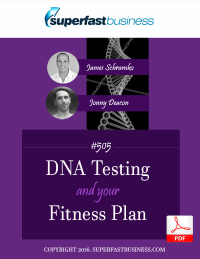 Guide to DNA Testing And Your Fitness Plan PDF Transcription