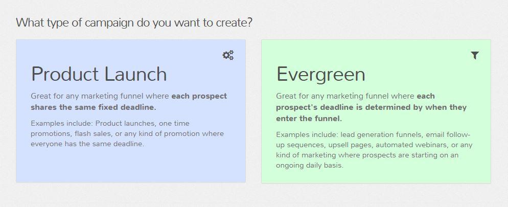 Deadline Funnel - product launch or evergreen