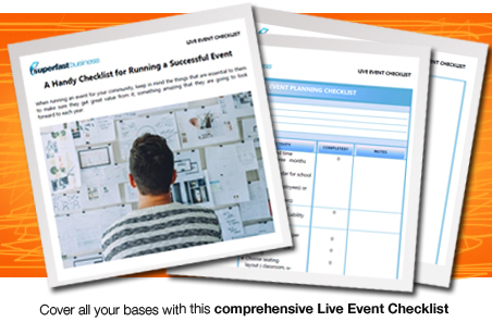 Download the PDF transciption and Live Event Checklist.