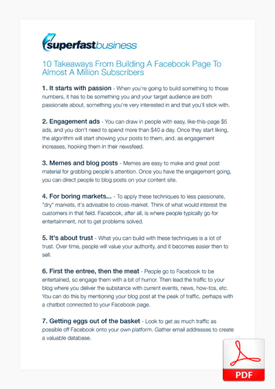 10 Takeaways From Building A Facebook Page To Almost A Million Subscribers thumbnail
