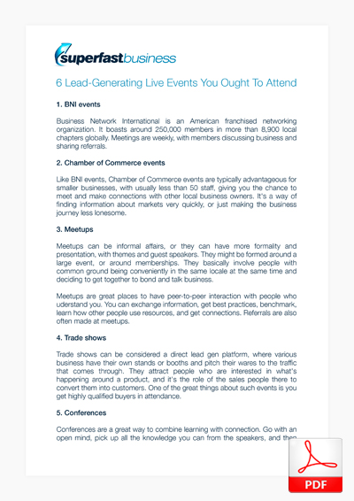 6 Lead-Generating Live Events You Ought To Attend thumbnail image
