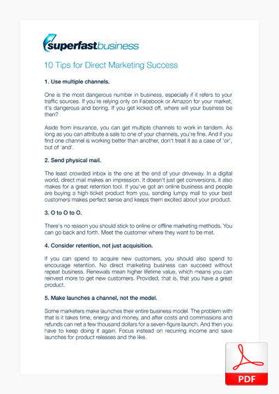 10 Tips for Direct Marketing Success thumbnail image