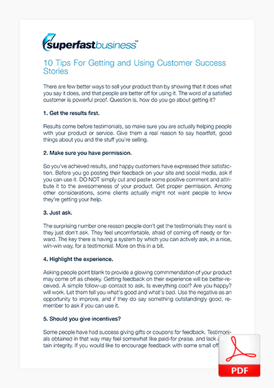 10 Tips For Getting and Using Customer Success Stories thumbnail image