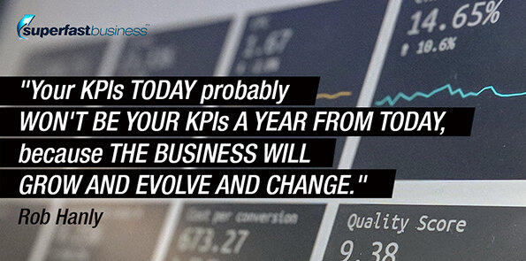 Rob Hanly talks about evolving KPIs.