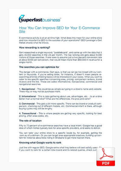 How You Can Improve SEO for Your E-Commerce Site thumbnail image