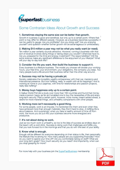 Some contrarian ideas about growth and success thumbnail.