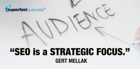 Gert Mellak says SEO is a strategic focus.